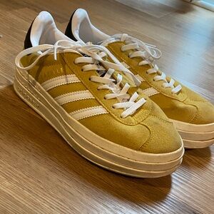 AdidasMustard Yellow Gazelle Bold